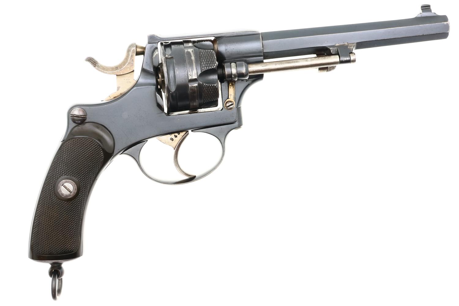 Waffenfabrik Bern 1878 Swiss Military Revolver, ANTIQUE, 1943, O-272 - Image 3