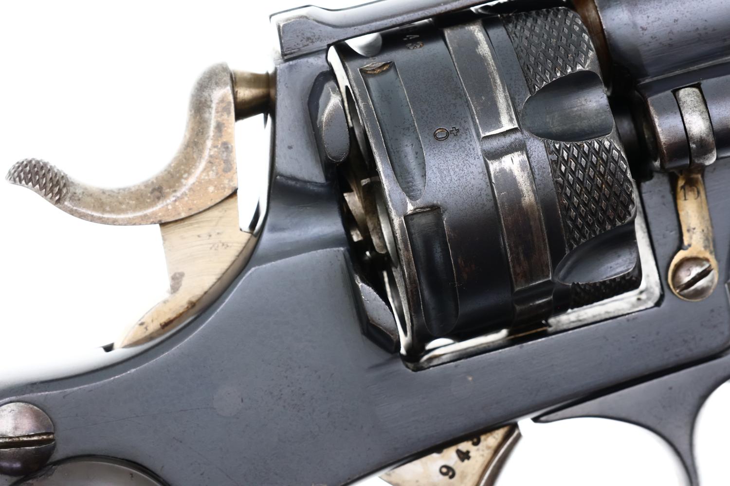 Waffenfabrik Bern 1878 Swiss Military Revolver, ANTIQUE, 1943, O-272 - Image 4