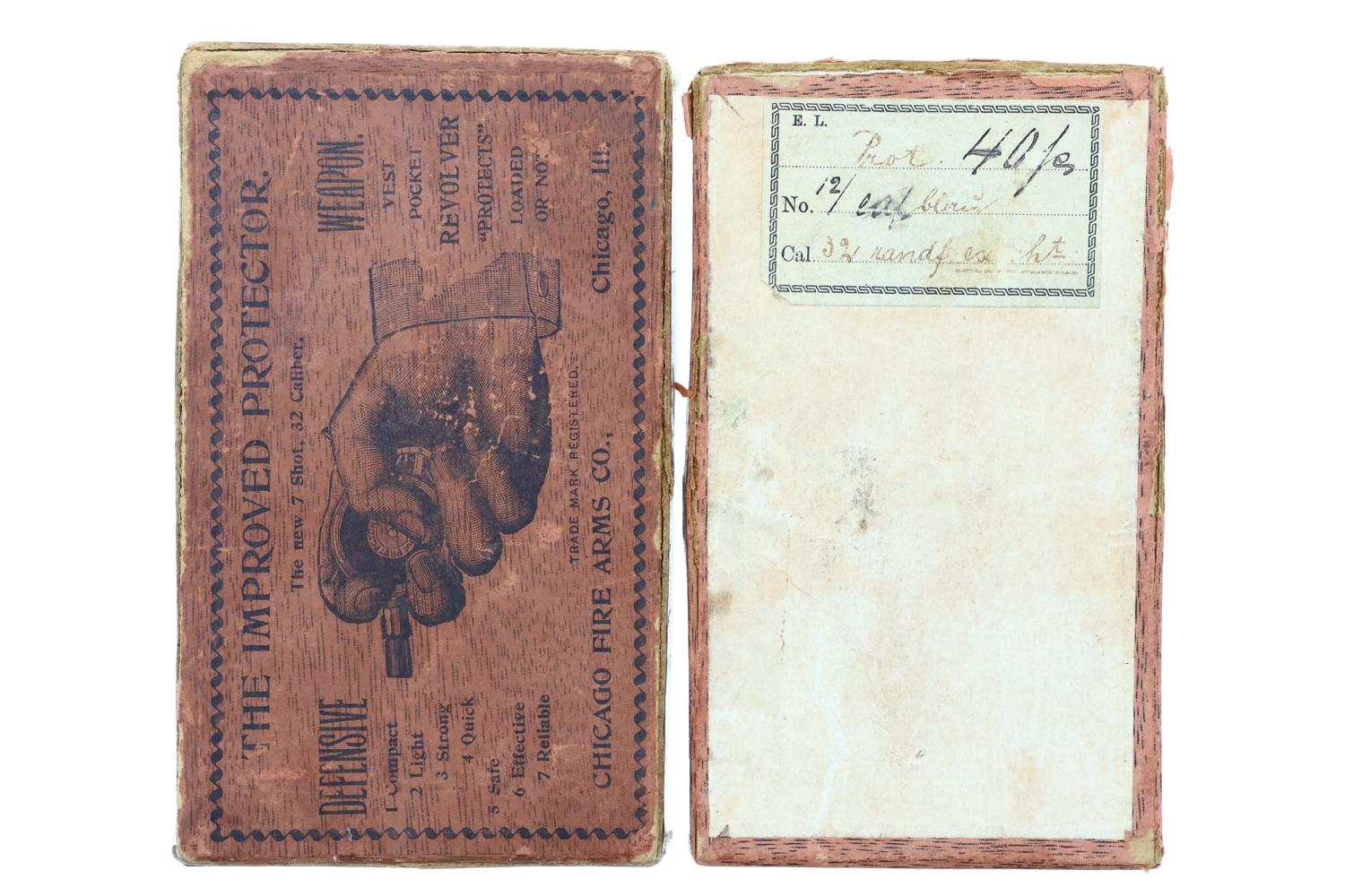 Chicago Fire Arms Co. Palm Pistol, Blued with Box, ANTIQUE, 5236, O-273 - Image 9