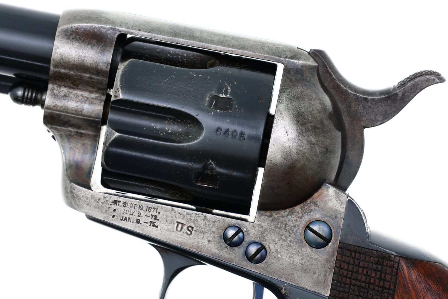 Colt SAA, early US Military, Factory Letter, Cased - Image 4
