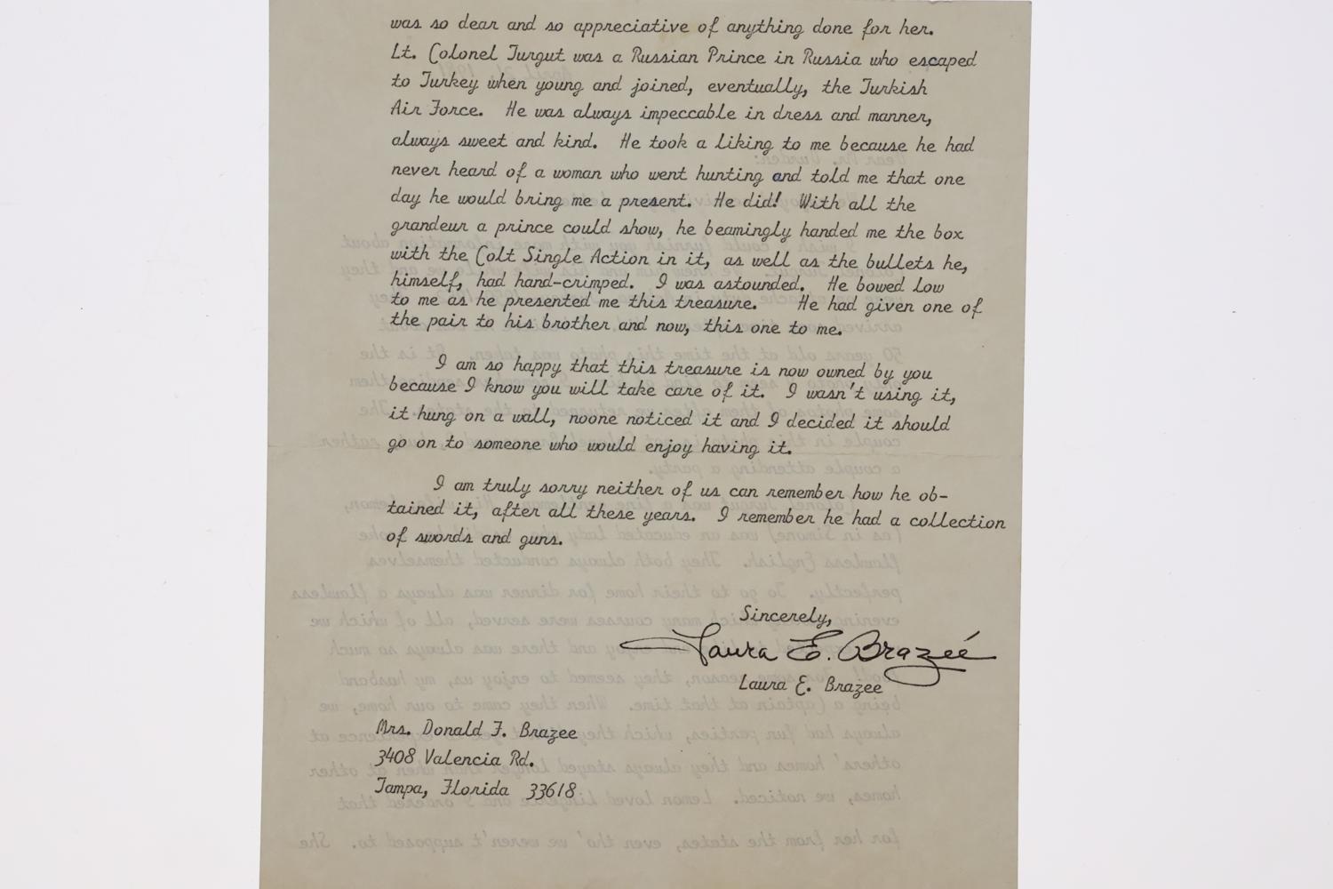 Colt SAA, early US Military, Factory Letter, Cased - Image 23