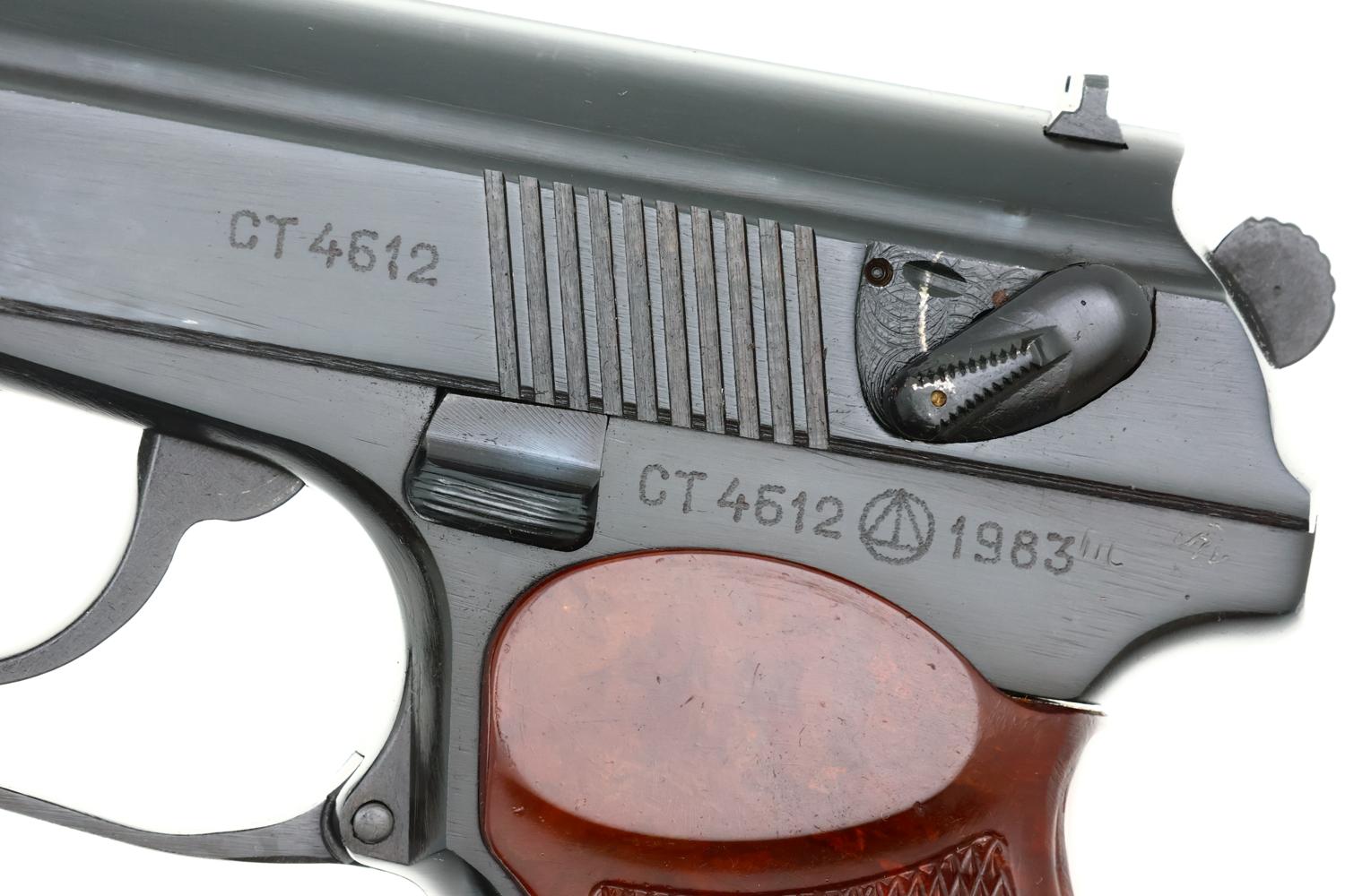 Russian Izhevsk Arsenal Makarov Pistol, 1983 date, CT4612, FB00457