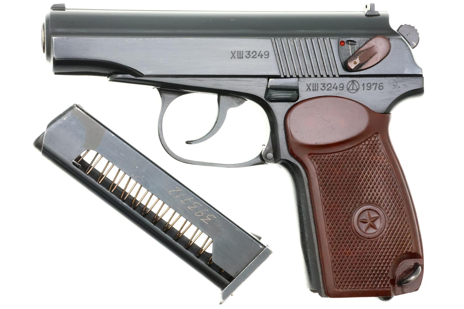 Russian, Izhevsk, Military Makarov, 1976 Dated, 3249, FB00446