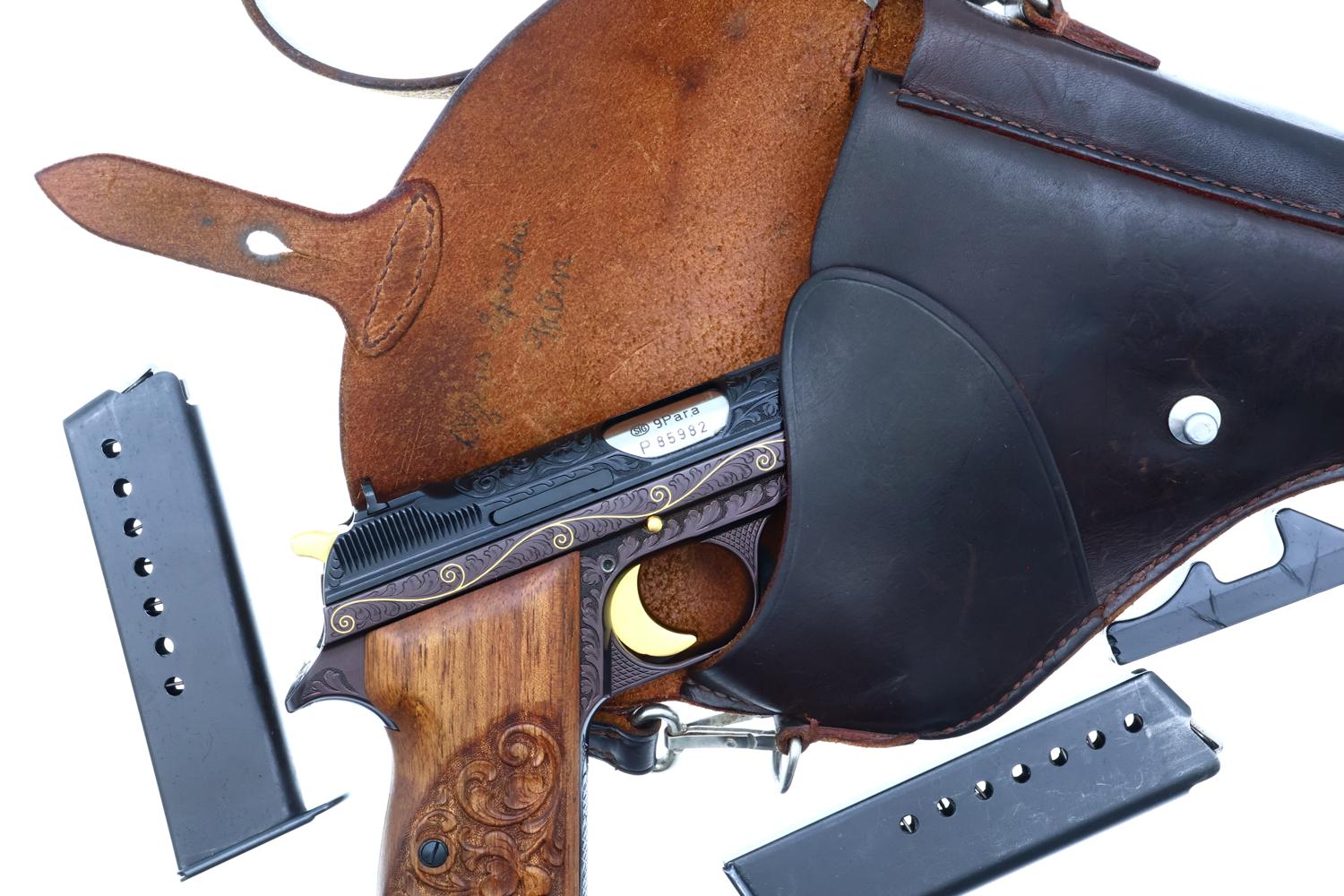 SIG P210 Luxus Arabesque Engraved Pistol, P85982, FB02375 - Image 20