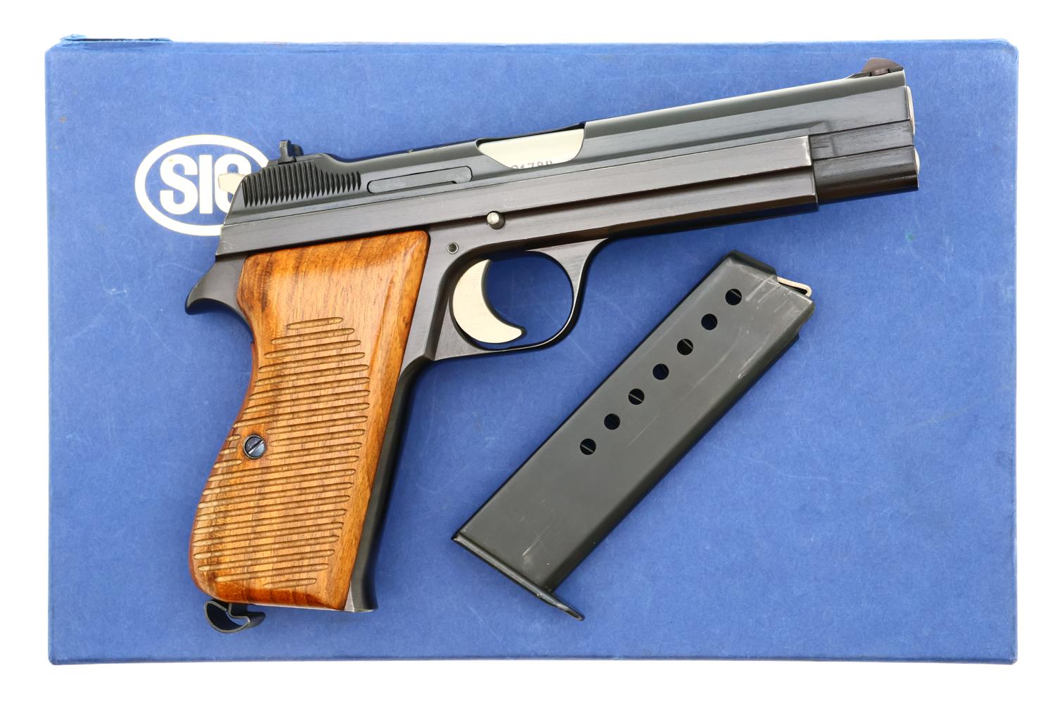SIG P49 High Polish Swiss Military Pistol, A101788, FB02374 - Image 3