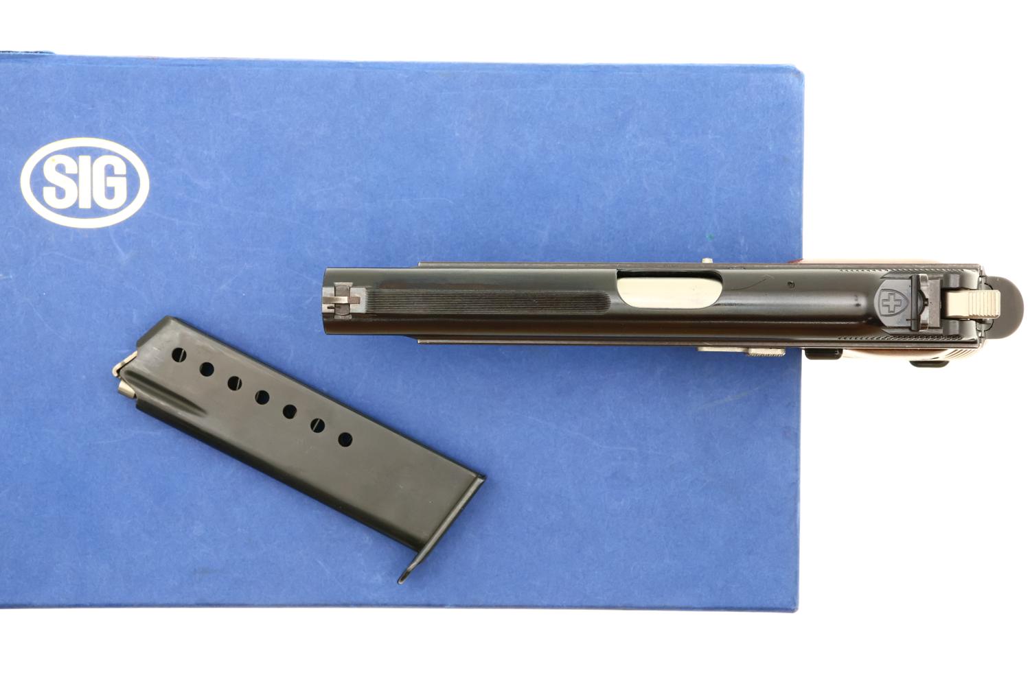 SIG P49 High Polish Swiss Military Pistol, A101788, FB02374 - Image 6