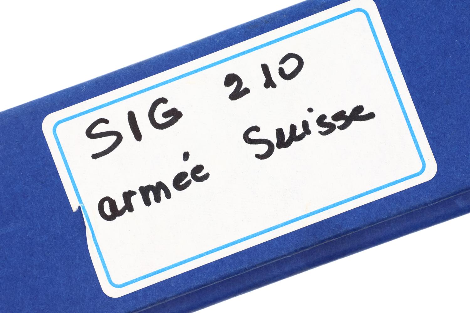 SIG P49 High Polish Swiss Military Pistol, A101788, FB02374 - Image 13