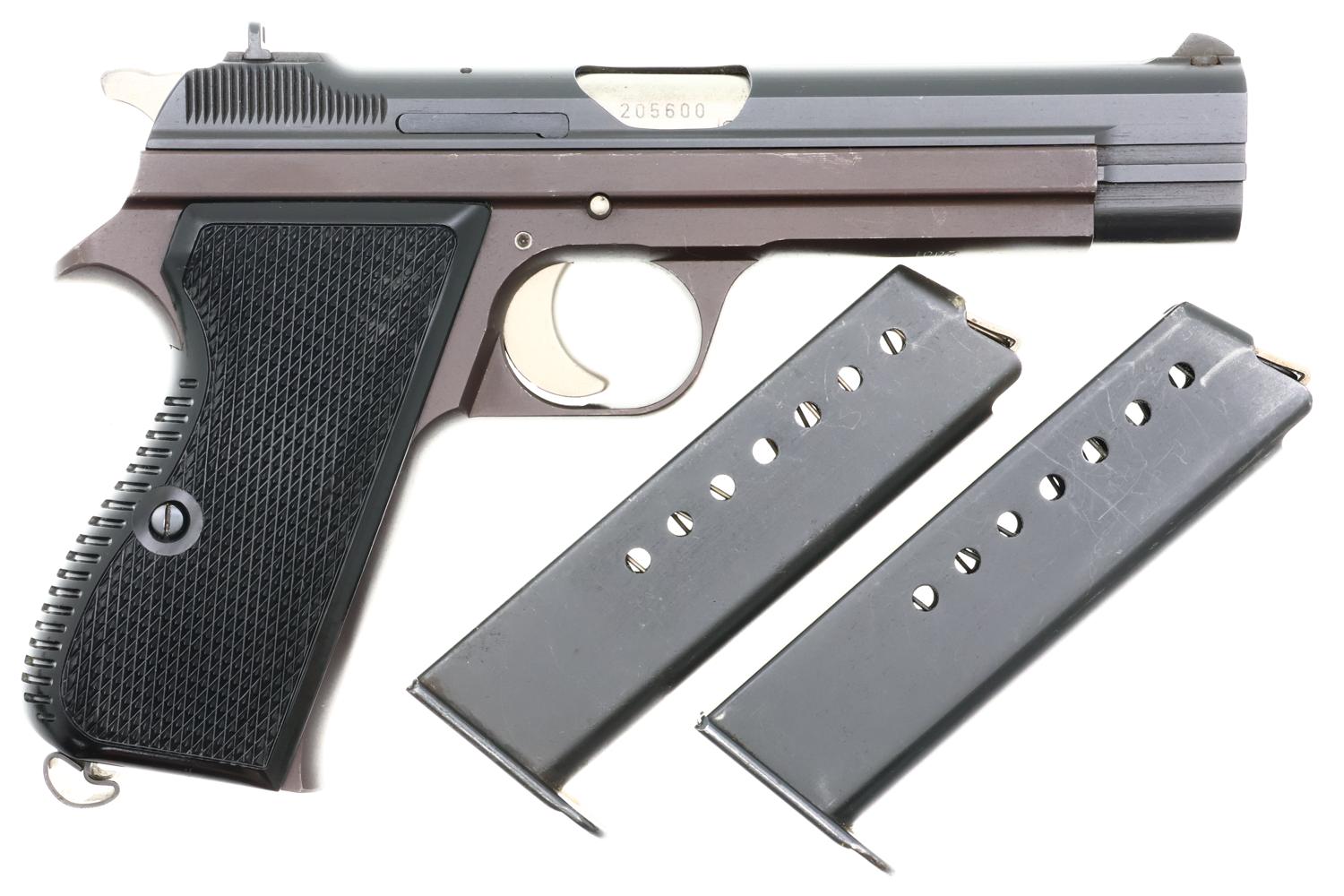 SIG P49 Swiss Military Shooting Prize Pistol, A205600, FB02376 - Image 3