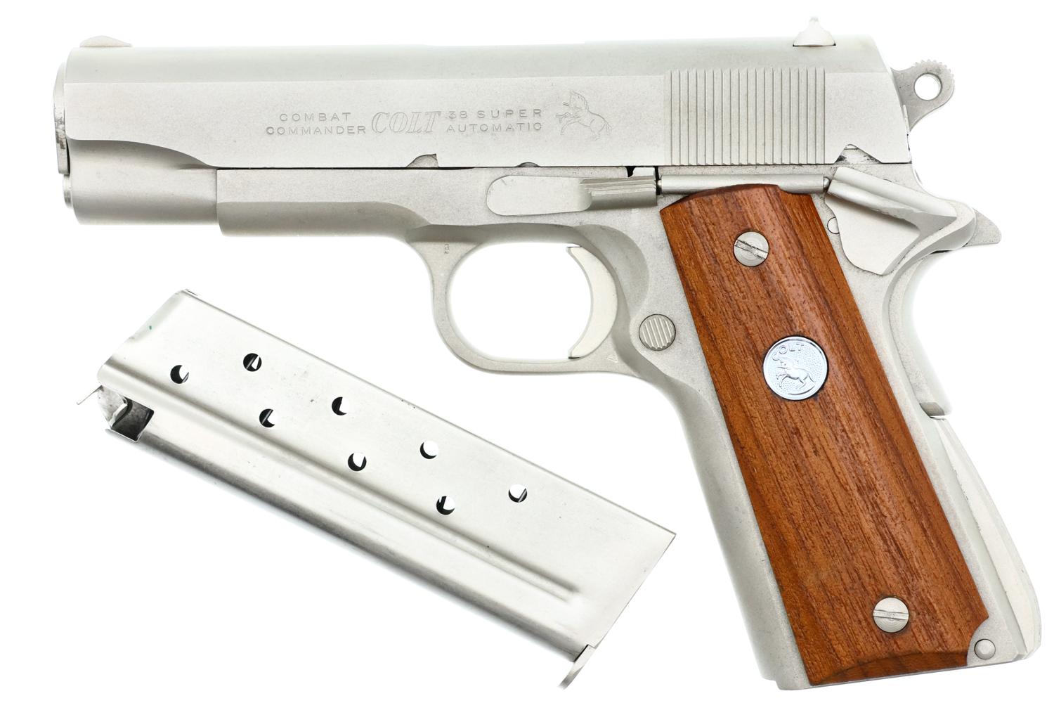 Colt Combat Commander, .38 Super, Satin Nickle, 70SC32930, FB02426-img-2