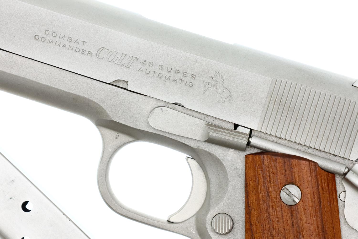 Colt Combat Commander, .38 Super, Satin Nickle, 70SC32930, FB02426-img-3