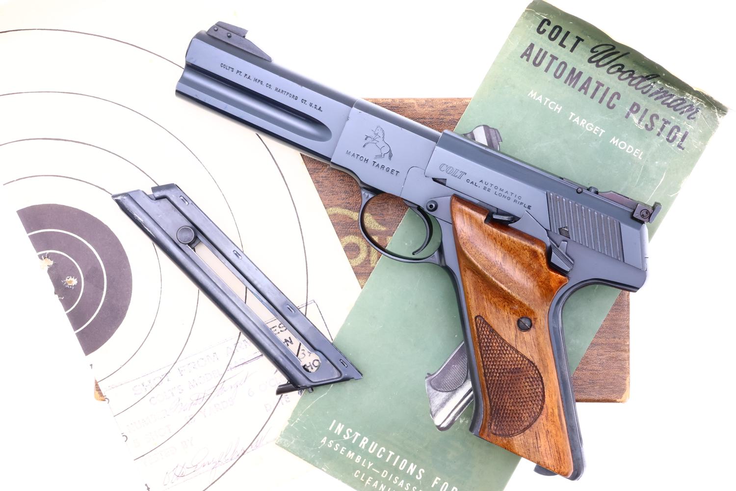 Colt Woodsman Match Target, Third Series, Boxed, 233341-S, FB02400