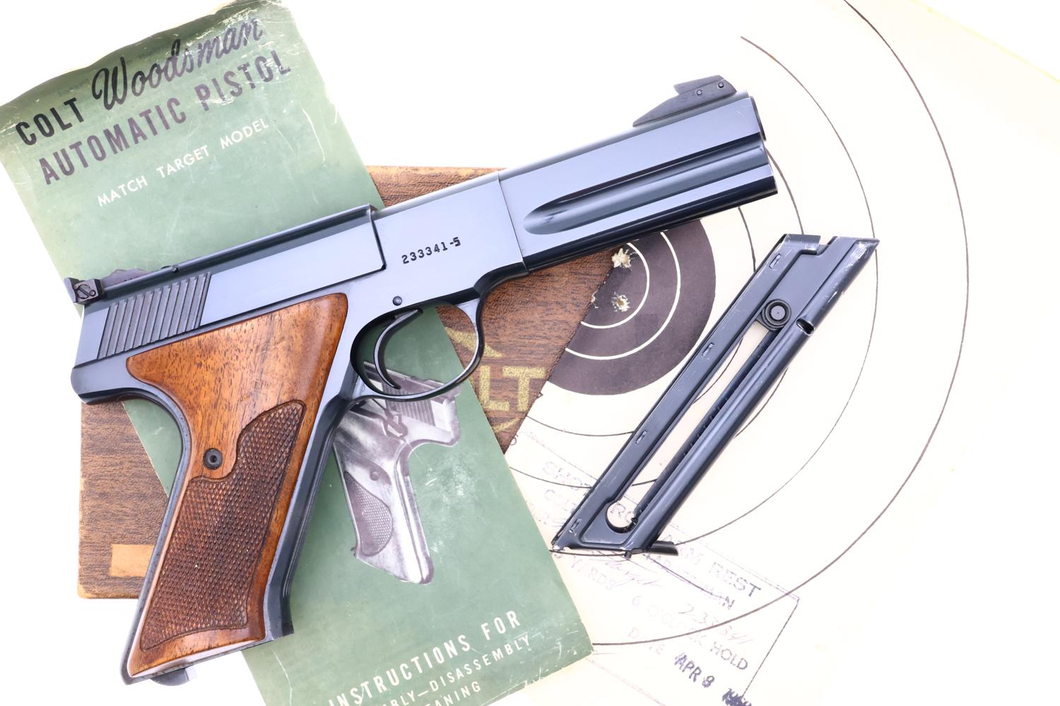 Colt Woodsman Match Target, Third Series, Boxed, 233341-S, FB02400