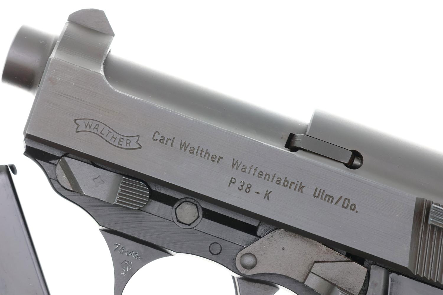 Walther P38-K German Pistol, 9mmP, in Original Box, 500674
