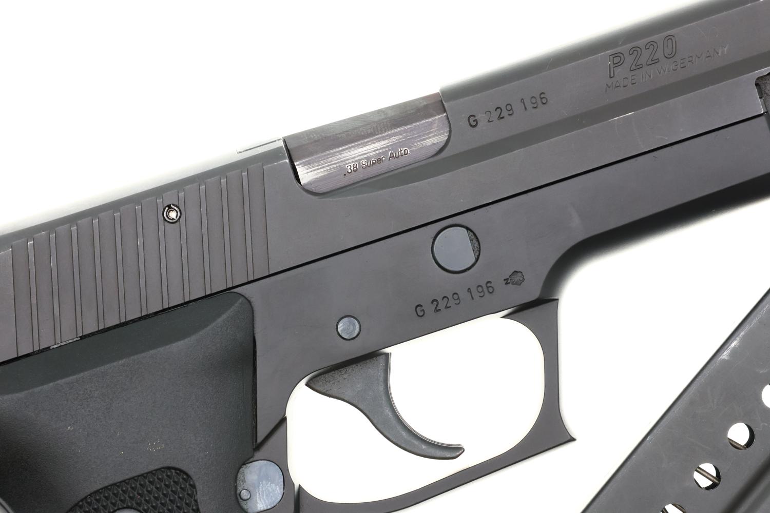 SIG Sauer P220 pistol, .38 Super, G229196, FB02431-img-2