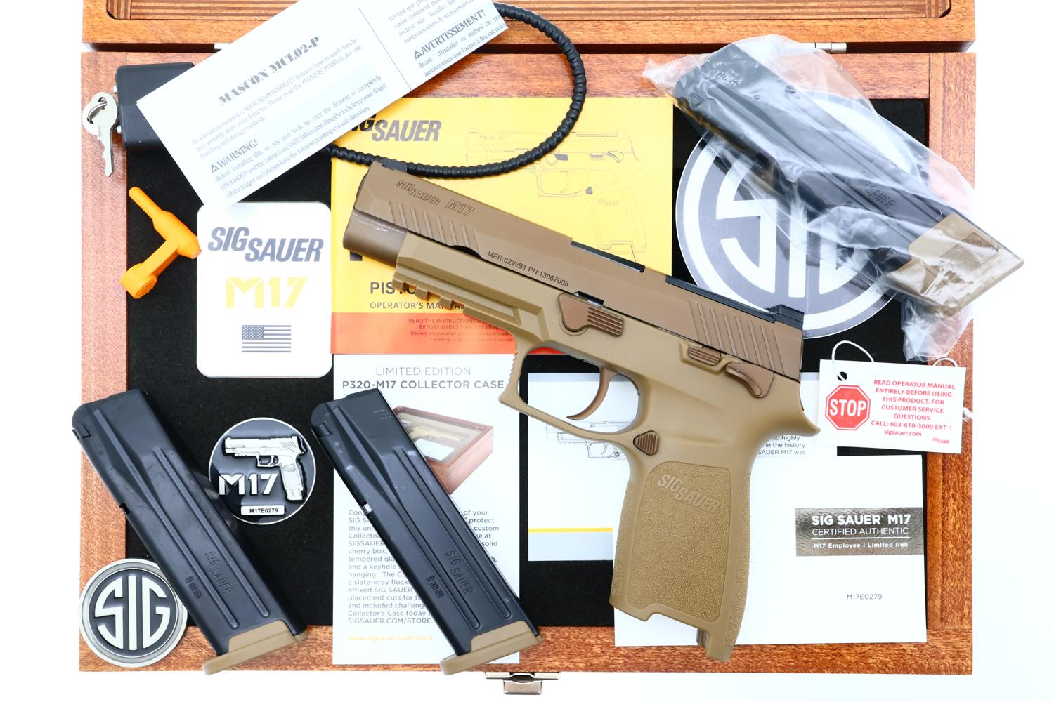 SIG Sauer M17 Military Pistol Employee Edition, NEW, M17E0279, FB02543-img-0