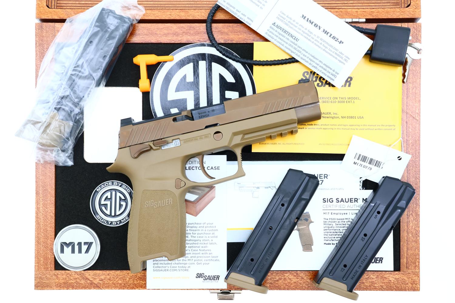 SIG Sauer M17 Military Pistol Employee Edition, NEW, M17E0279, FB02543-img-1