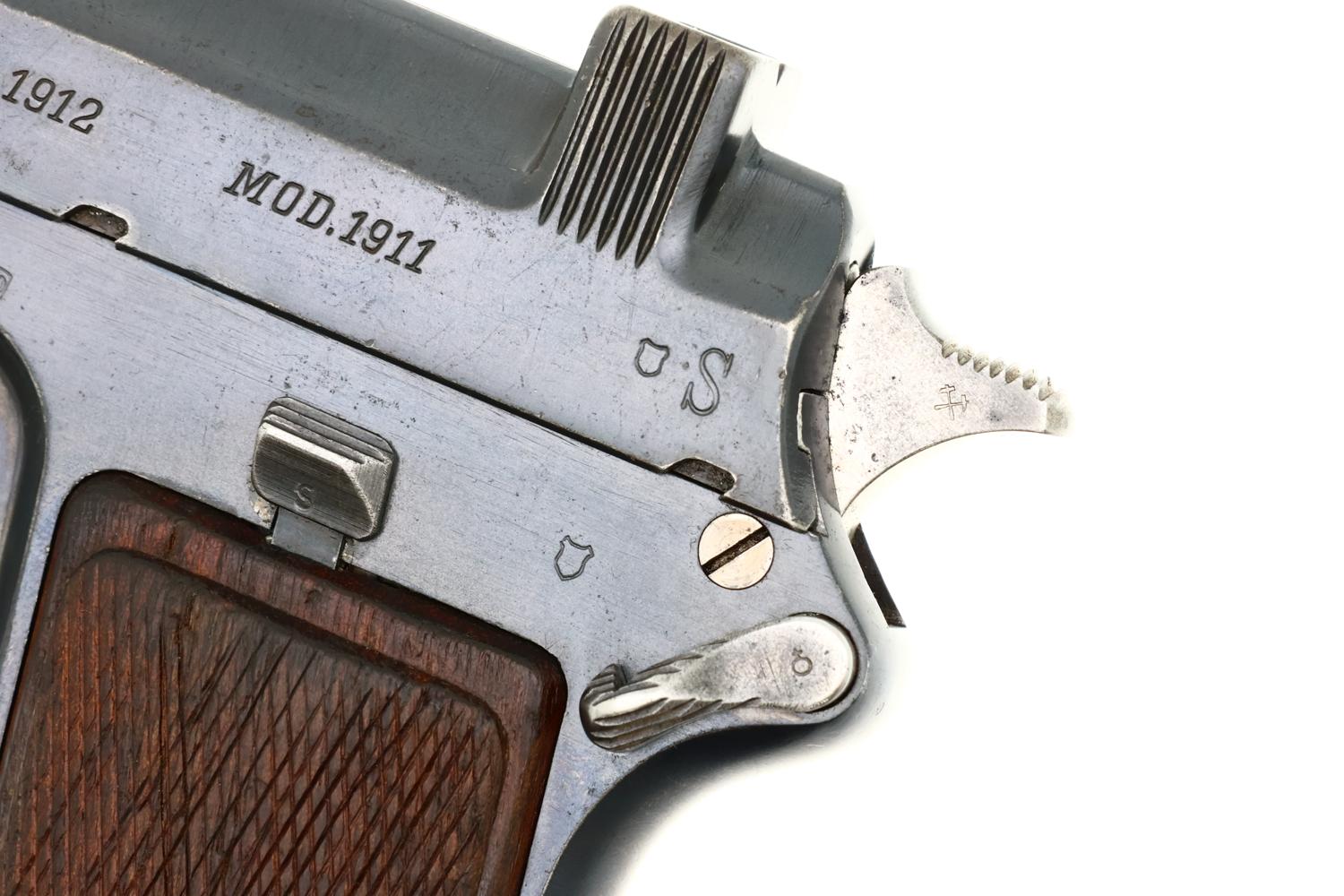 Steyr 1911, Chilean Military Contract, 9mm Steyr, 3752C, FB02456-img-12